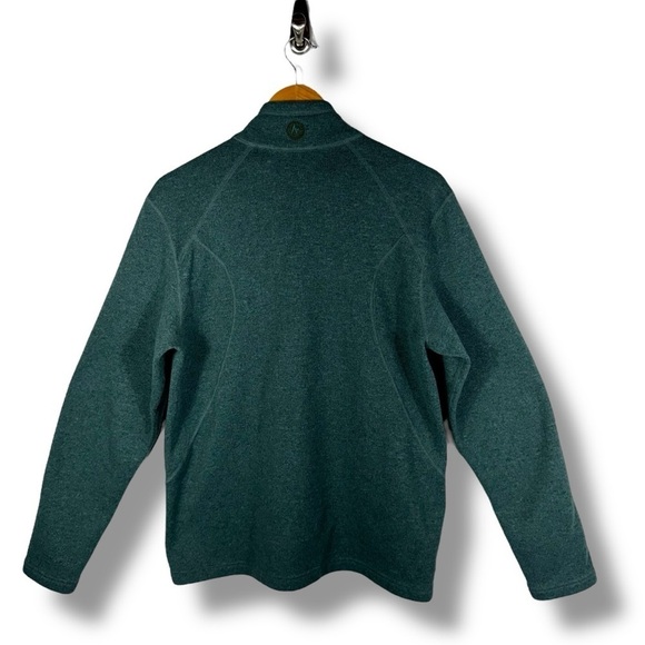 Marmot Drop Line 1/2 Zip Pullover Lightweight Jacket, Kelley Green, Size Large - Picture 14 of 14